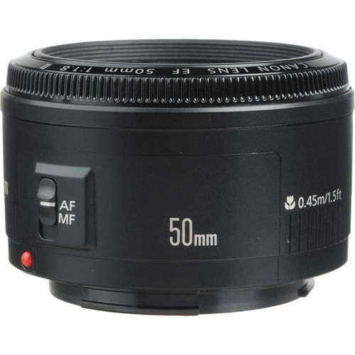 Canon EF 50mm F/1.8 II Standard Auto Focus Lens - OPEN BOX