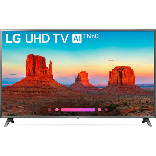 LG 75UK6570PUB 75` Class 4K HDR Smart LED AI UHD TV w/ThinQ (2018 Model) - Open Box