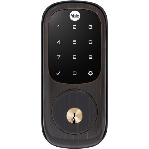 Yale Locks Assure Lock Touchscreen with Z-Wave in Oil Rubbed Bronze (OPEN BOX)