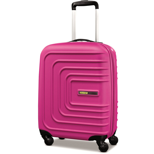 American Tourister 24` Sunset Cruise Hardside Spinner Luggage, Pink Berry