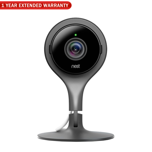 Google Nest nest  Indoor Security Camera + 1 Year Extended Warranty