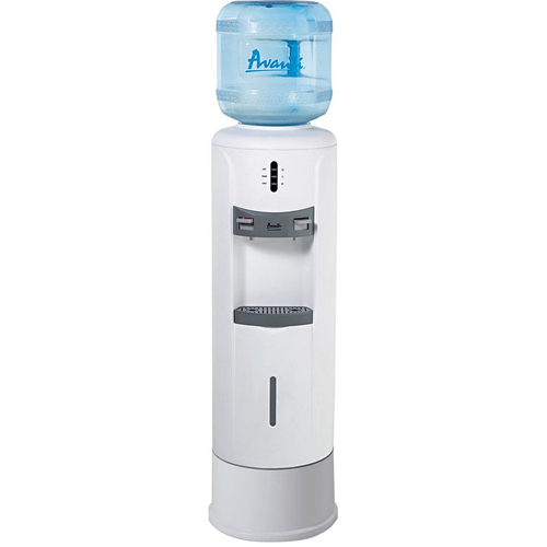 Avanti WD363P Hot and Cold Water Dispenser with Pedestal, White - Open Box