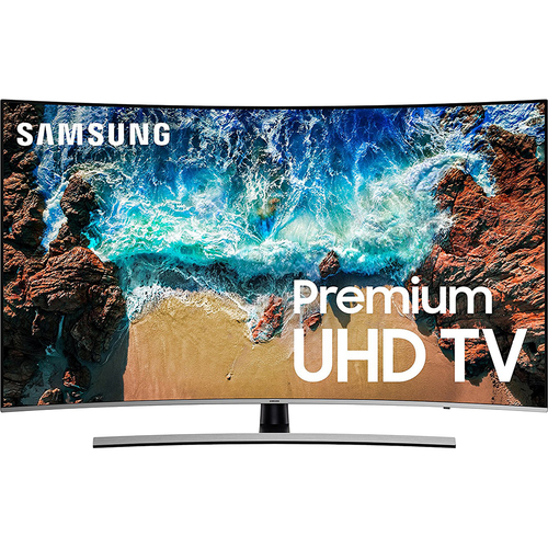 Samsung UN55NU8500 55` NU8500 Curved Smart 4K UHD TV (2018 Model) - Open Box