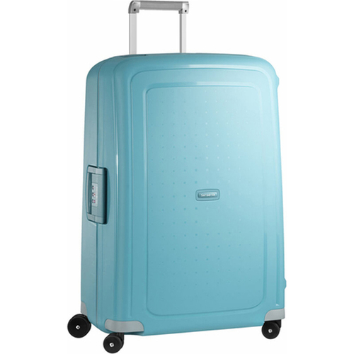Samsonite S'Cure 28` Zipperless Spinner Luggage Aqua Blue (49308-1012) - Open Box