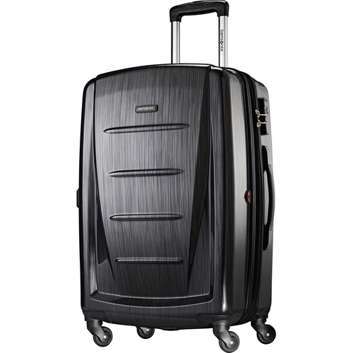 Samsonite Winfield 2 Fashion HS Spinner 24` Brushed Anthracite 56845-2849 - Open Box