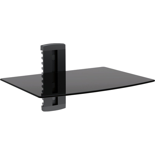 Stanley Single Glass Media Shelf for TV Components - AS-100 - Open Box
