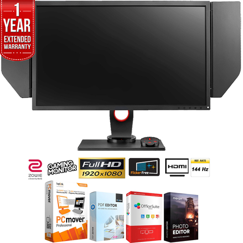 BenQ ZOWIE 27` (2560x1440) LED FHD Gaming Monitor XL2735 +Extended Warranty Pack