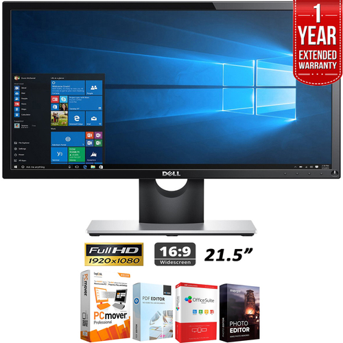 Dell 21.5` 1920 x 1080 LED-Lit Monitor (SE2216H) + 1 Year Extended Warranty Pack