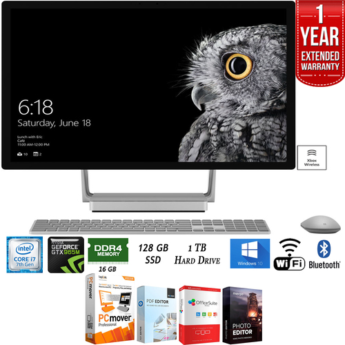 Microsoft Surface Studio, 28`, Intel Core i7, 16GB/1TB + Extended Warranty Pack