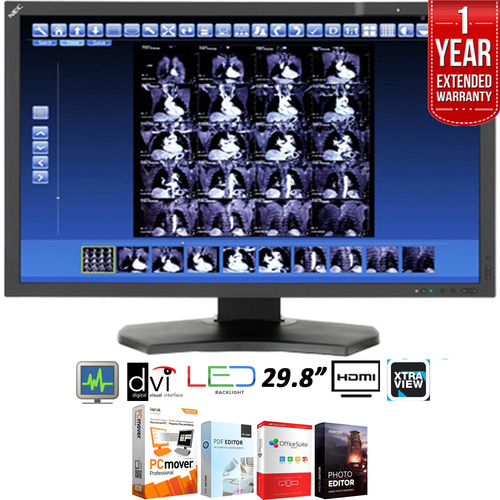NEC 29.8` Color 4MP Medical Diagnostic LED Monitor + Extended Warranty Pack