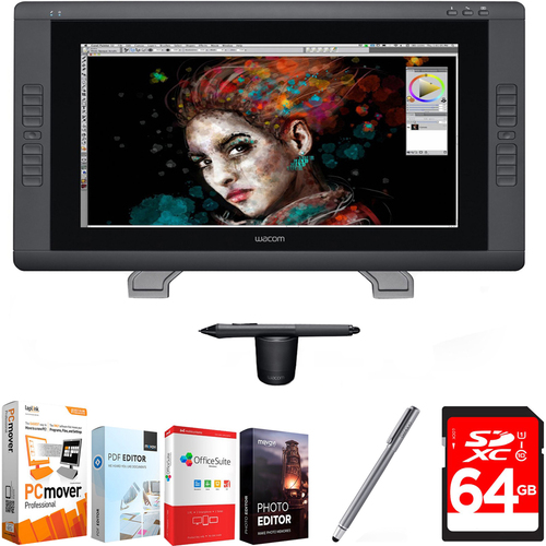 Wacom Cintiq 22HD Touch Pen Display with Corel Suite 17 Bundle