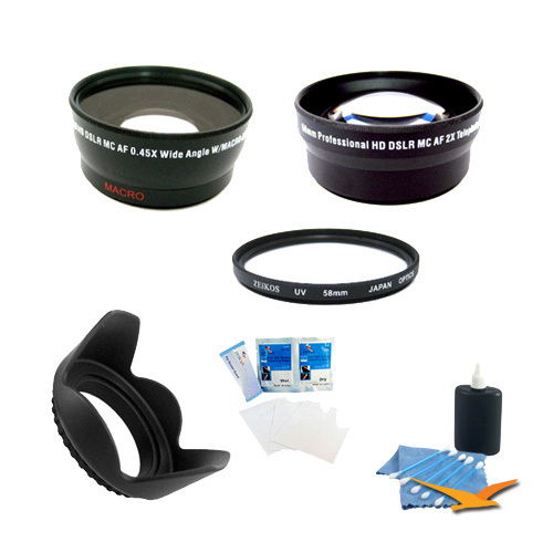 Special Kit for CANON REBEL and EOS Series Cameras (T4i T3i T3 T2i 60D 7D)
