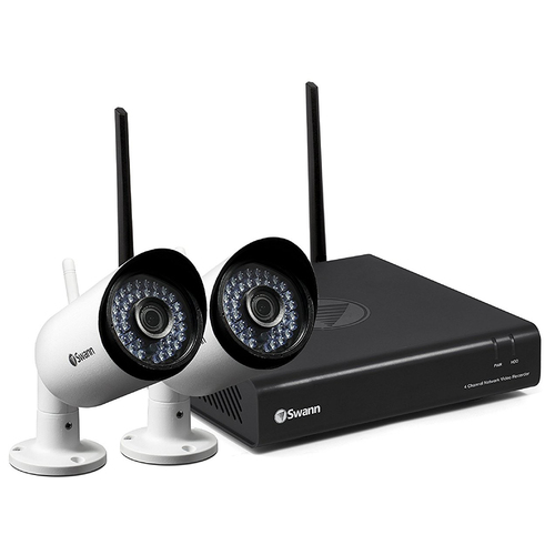 Swann Communications Wireless Monitoring System - 2x 1080p Day/Night Security Camera