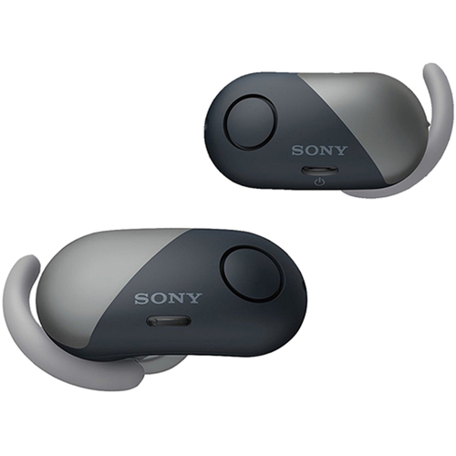 Sony WF-SP700N Sport Truly Wireless Noise Canceling Earbud Headphones - Black
