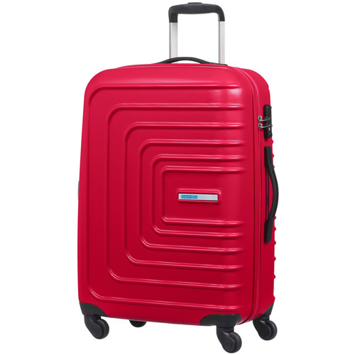 American Tourister 20` Sunset Cruise Hardside Spinner Luggage, Lightning Red