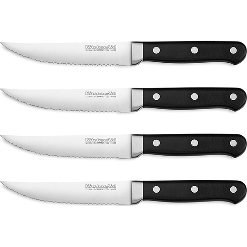 KitchenAid Steak Knives Forged 4pc Set OB
