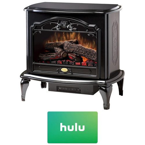 Dimplex Celeste Electric Stove-Style Fireplace w/ Hulu $25 Gift Card - TDS8515TB