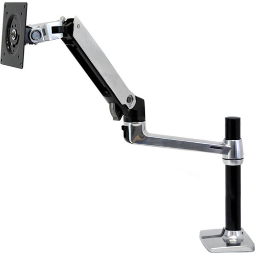 Ergotron LX Desk Monitor Arm Tall Pole - 45-295-026
