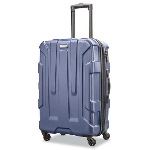 Samsonite Centric Hardside 24` Expandable Spinner Wheel Luggage, Navy Blue