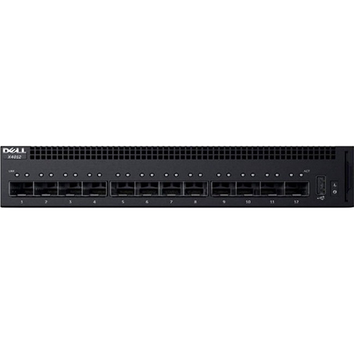 Dell Networking X4012 Switch 12 ports Managed Rack-mountable - 463-6162