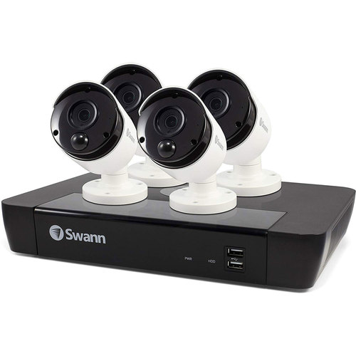 Swann 4 Camera 8 Channel 5MP Super HD NVR Security System w 2TB HDD SWNVK-875804