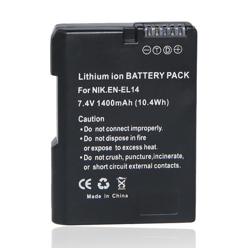 General Brand EN-EL14A Rechargeable Li-ion Battery for P7000,P7100,D3300,D5300