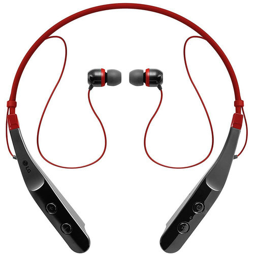 LG TONE Triumph HBS-510 Wireless Bluetooth Headset - Red