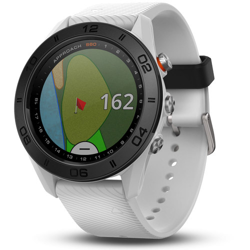 Garmin Approach S60 Golf Watch White with White Band
