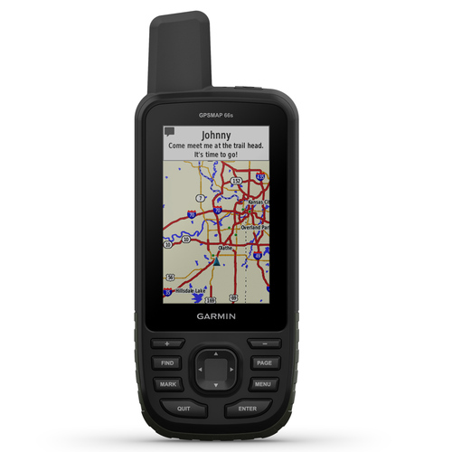 Garmin GPSMAP 66s with preloaded TOPO U.S. & Canada Maps (010-01918-00)