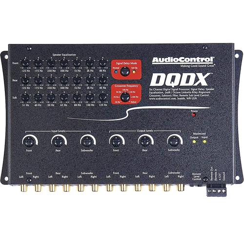 Audio Control DQDX Digital Signal Processor w/ EQ, Crossover, Signal Delay - Open Box