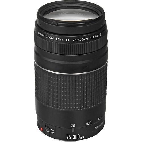 Canon EF 75-300mm  F4-5.6 III Telephoto Zoom Lens (Certified Refurbished)
