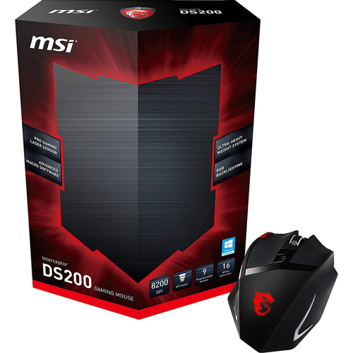 MSI Interceptor DS200 Gaming Mouse - INTERCEPTOR DS200