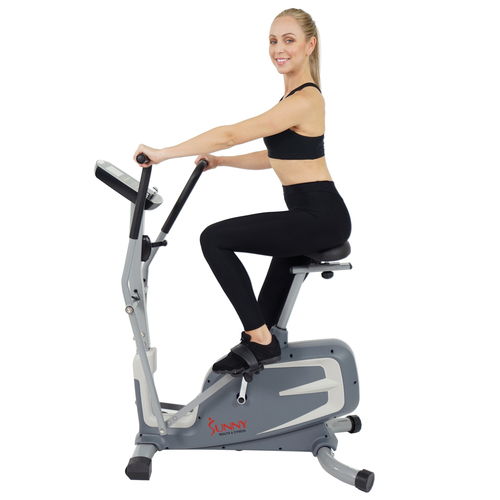 Sunny Health and Fitness Cross Training Magnetic Upright Bike (SF-B2630)