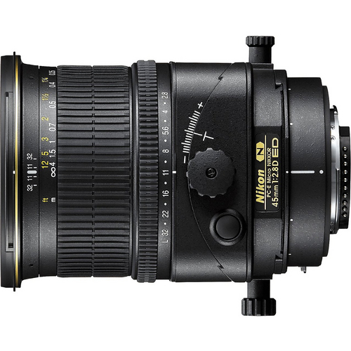 Nikon PC-E FX Full Frame Micro NIKKOR 45mm f/2.8D ED Lens