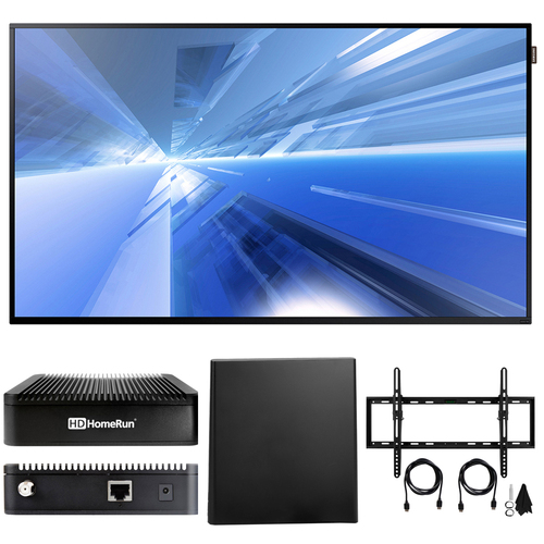 Samsung Dm-E Series 55` Slim Direct-Lit LED Commercial Smart Display with HDTV