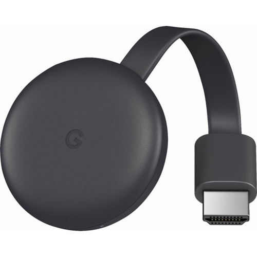 Google Chromecast (2018) (GA00439-US) - Charcoal (6288362) 3rd Generation