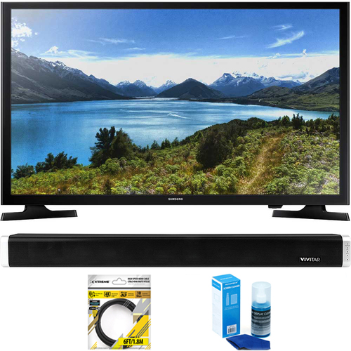 Samsung 32` 720p LED TV + Vivitar 24-Inch Wireless Bluetooth Sound Bar Bundles