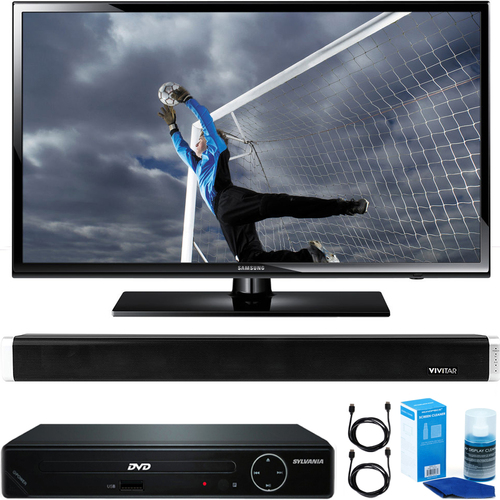 Samsung 40` Full 1080p HD 60Hz LED TV +HDMI DVD Player + Bluetooth Sound Bar