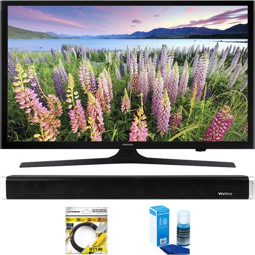 Samsung 50-Inch Full HD 1080p LED HDTV (2015 Model) + Bluetooth Sound Bar Bundle