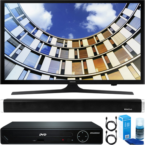 Samsung Flat 40` LED HD 5 Series Smart TV 2017 + DVD Player + Bluetooth Sound Bar