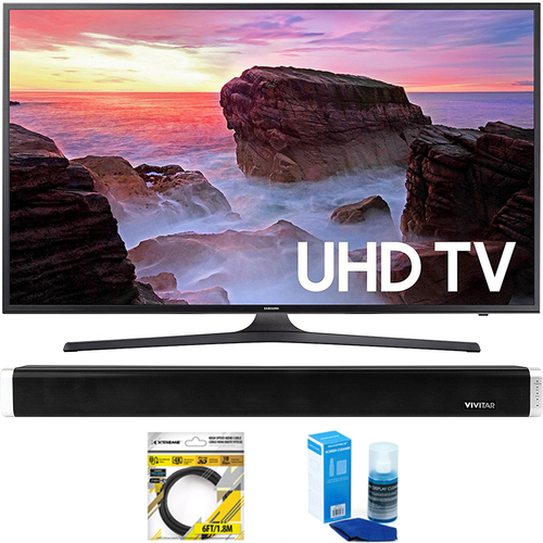 Samsung 55` 4K Ultra HD Smart LED TV 2017 Model + Soundbar Bundles
