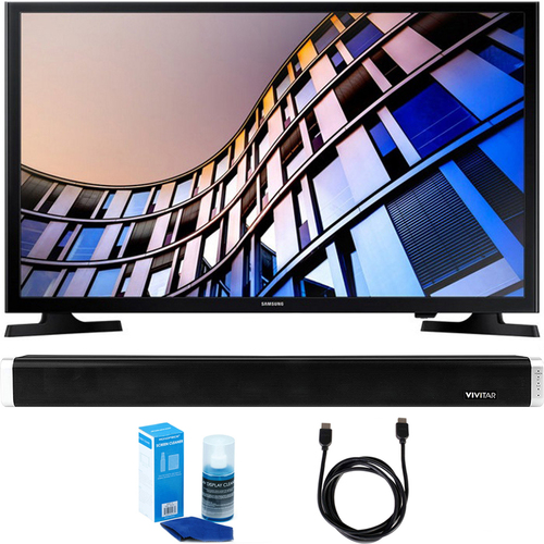 Samsung 32-Inch 720p Smart LED TV (2017 Model) w/ Sound Bar Bundle