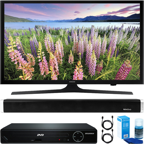 Samsung 48` Full HD 1080p Smart LED HDTV + HDMI DVD Player + Bluetooth Sound Bar