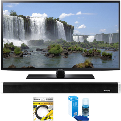 Samsung 55-inch 1080p 120Hz Full HD LED Smart HDTV + Bluetooth Sound Bar Bundle