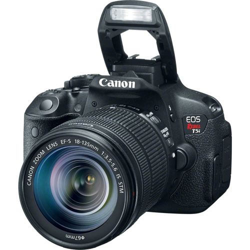 Canon EOS Rebel T5i 18MP SLR Camera with 18-135mm STM Lens - Open Box