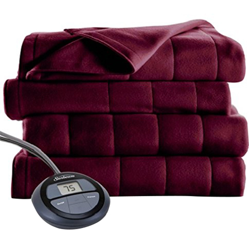 Sunbeam Microplush Heated Blanket Queen Size - BSM9KQS-R310-16A00