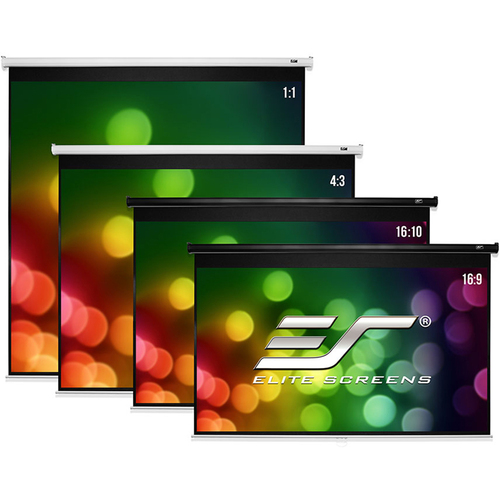Elite Screens 100` Diag Manual PullDown Scrn
