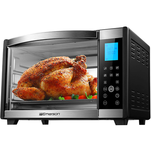 Emerson 6 Slice Toaster Oven in Black - ER101004