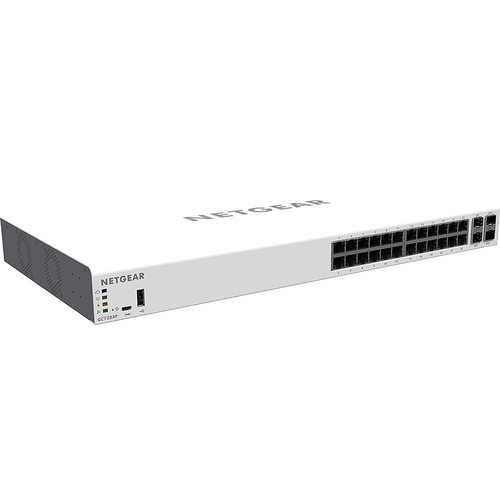 Netgear 24-Port Gigabit Ethernet 380W PoE L2+ Smart Switch - GC728XP-100NAS