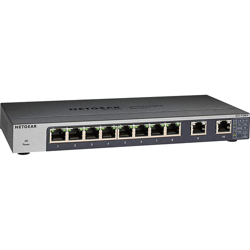 Netgear 8-port Gigabit Ethernet Unmanaged Switch - GS110MX-100NAS